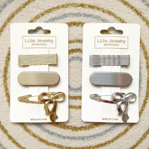 Set Hebillas Plateado